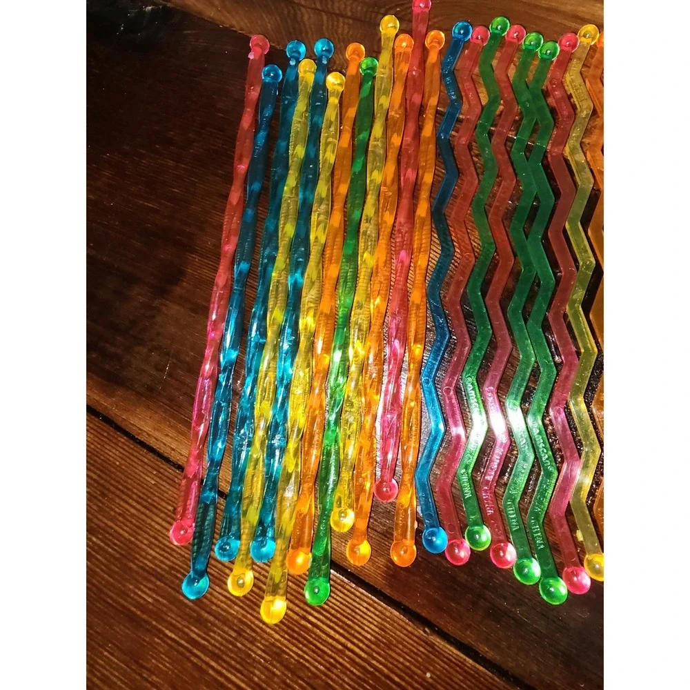 Bright Swizzle Sticks big‎ set drink stirrers